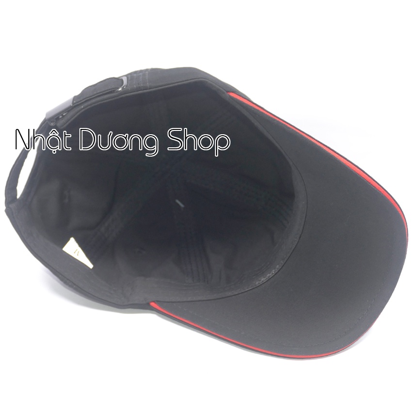 Mũ lưỡi trai ép mặt da TomMy cao cấp - Chất liệu vải Kaki bền chắc kết hợp với chữ ép tạo nên sự nổi bật cho người đội