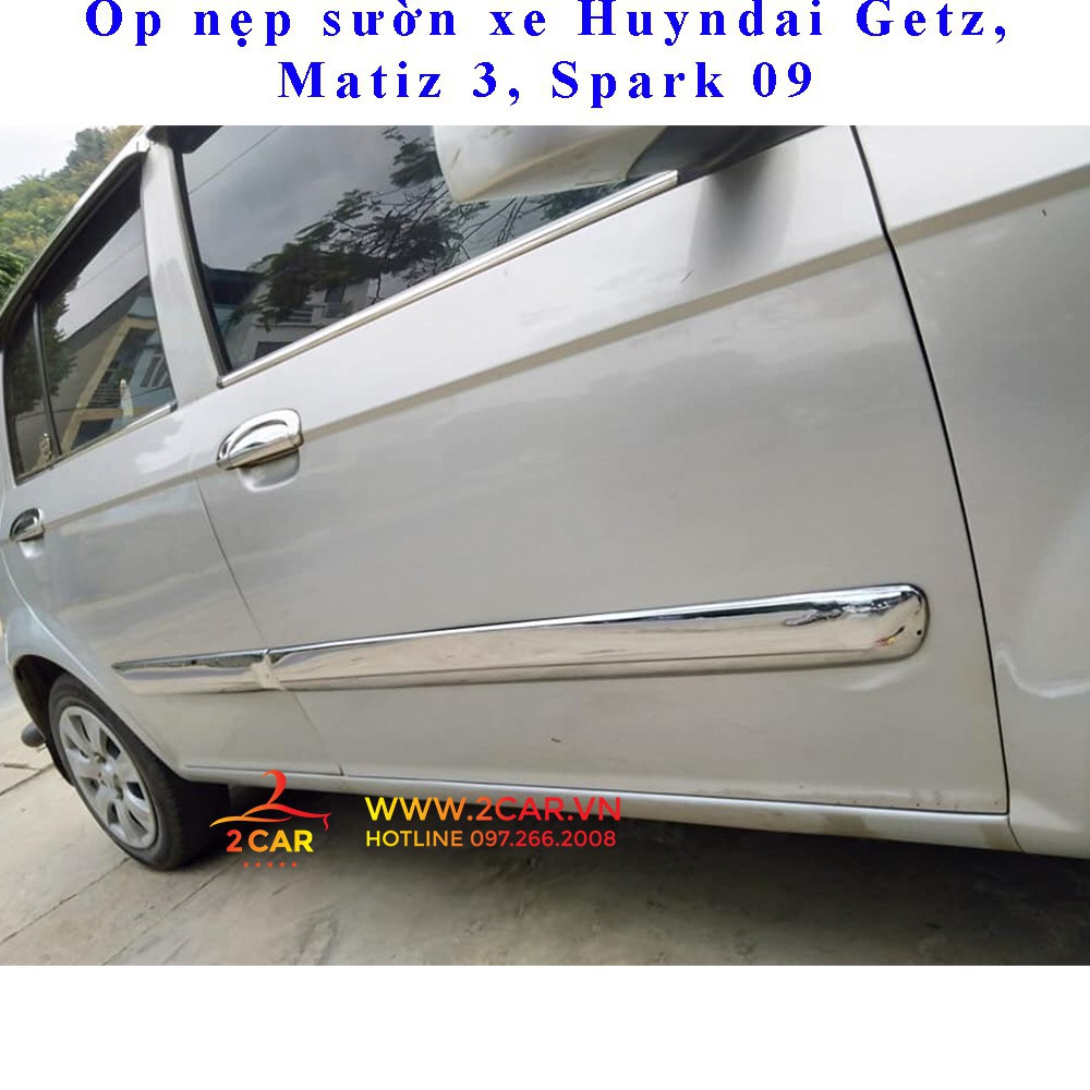 Nẹp sườn xe Hyundai Getz 2008-2010