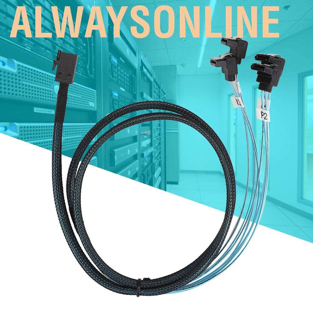 Dây Cáp Kết Nối Ổ Cứng Mini SAS Giao Diện HD 36P SFF-8643 Sang SATA 7Pinx4 | BigBuy360 - bigbuy360.vn
