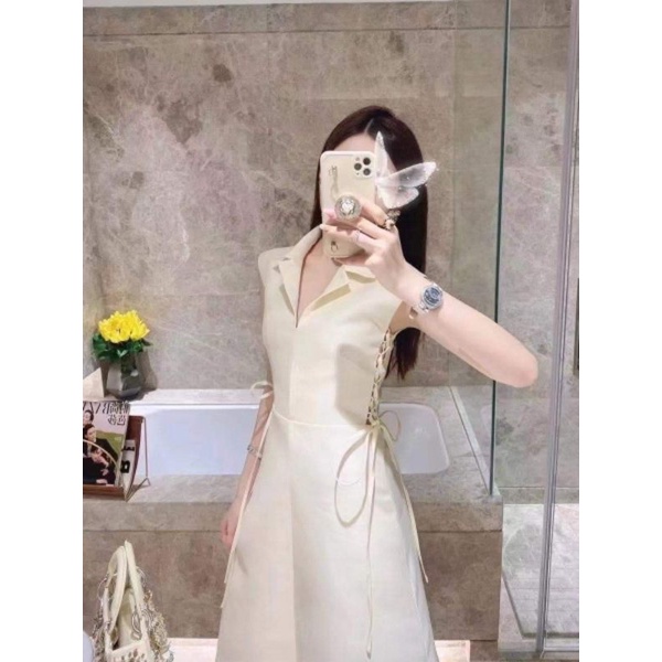 Đầm váy cao cấp đan eo dáng dài