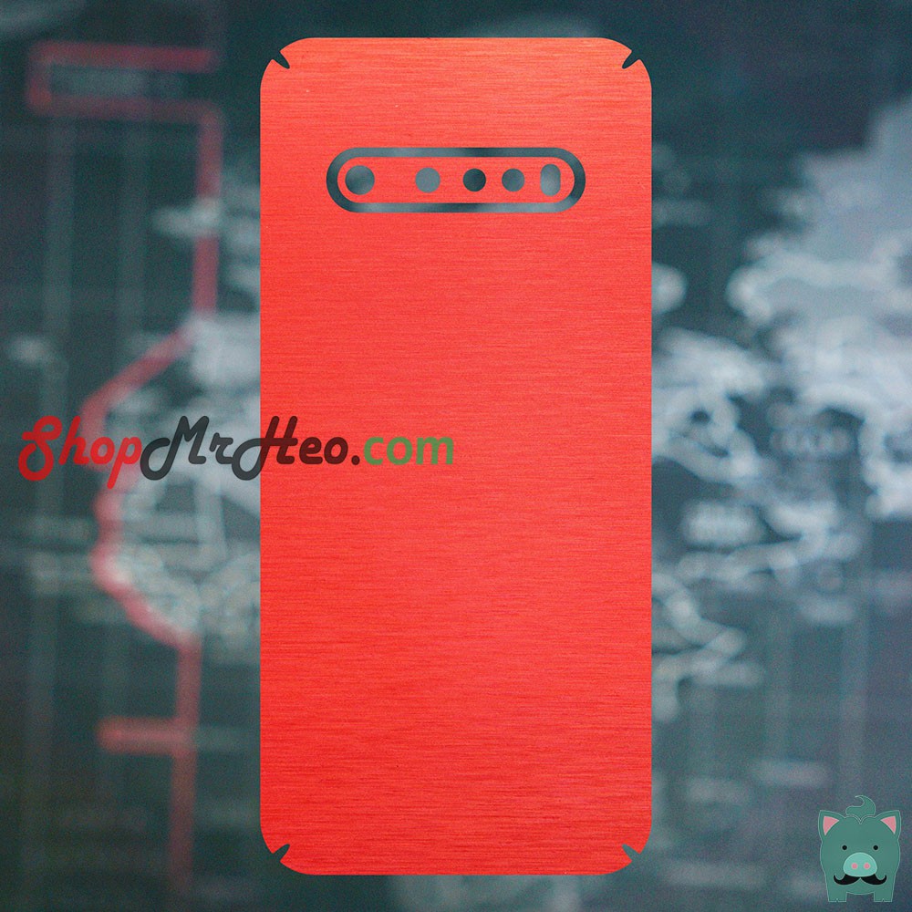 Skin Dán Mặt Sau Lưng Vân Nhôm LG V60 ThinQ