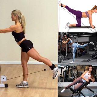 Quấn cổ chân tập mông