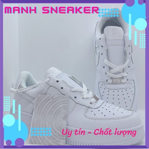 (⚡️Freeship + Full box⚡️) Giày thể thao sneaker AF1 full white cao và thấp cổ nhiều màu hottrend hàng chuẩn trung.