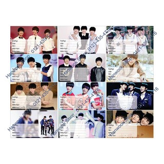 Nhãn Vở In Hình TFBoys
