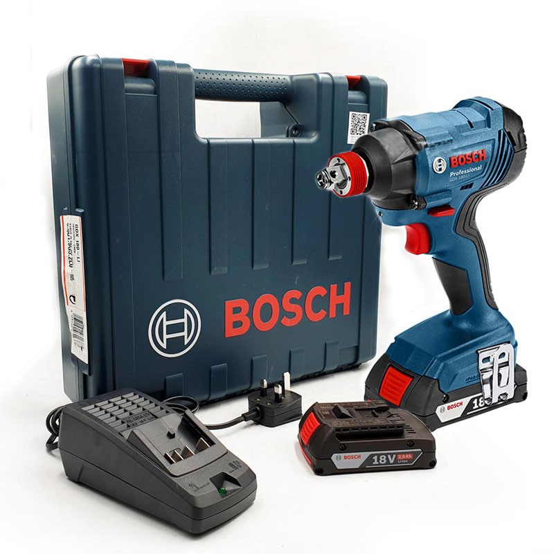 Máy vặn ốc vít dùng pin Bosch 18V GDX 180-LI (SET 2Ah).