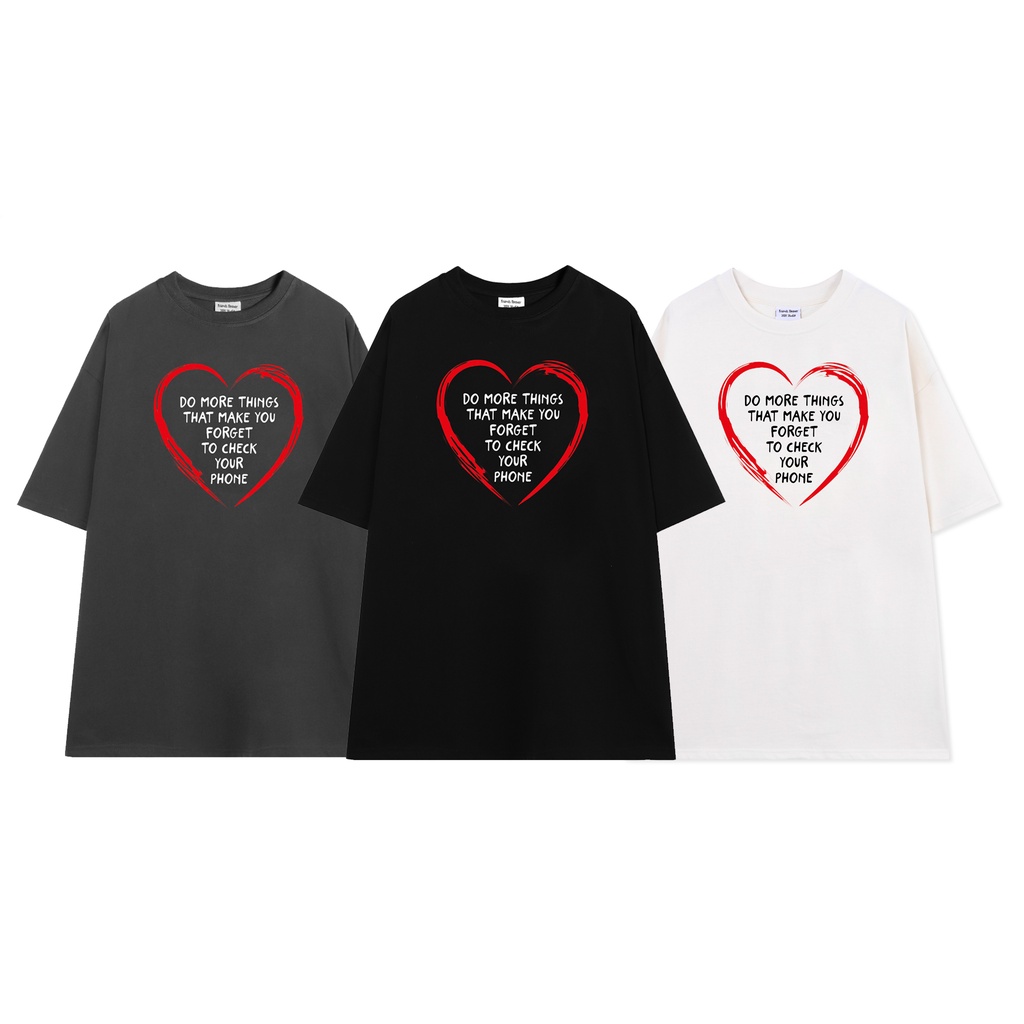 ÁO THUN FF FORM RỘNG DO MORE THINGS, VẢI THUN 2 CHIỀU COTTON 250GSM