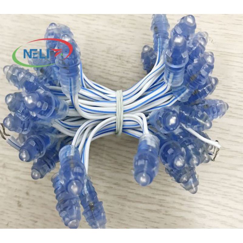 Hàng Hót LED đúc F5 đế 9mm điện áp 5V chống nước tốt.