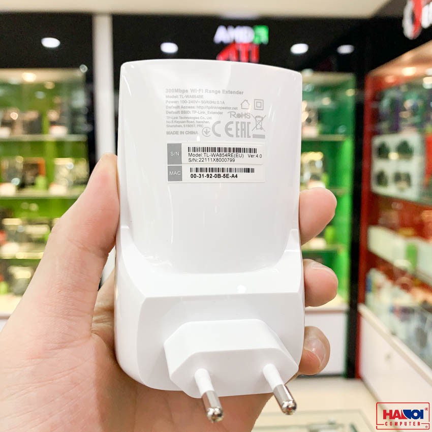 Bộ Mở Rộng Sóng Wi-Fi Tốc Độ 300Mbps TL-WA854RE chính hãng bảo hành 2 năm | BigBuy360 - bigbuy360.vn