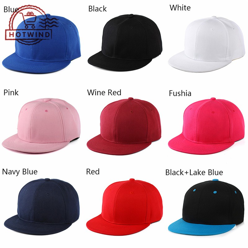 Mũ lưỡi trai cotton phong cách Hip Hop cho nam và nữ