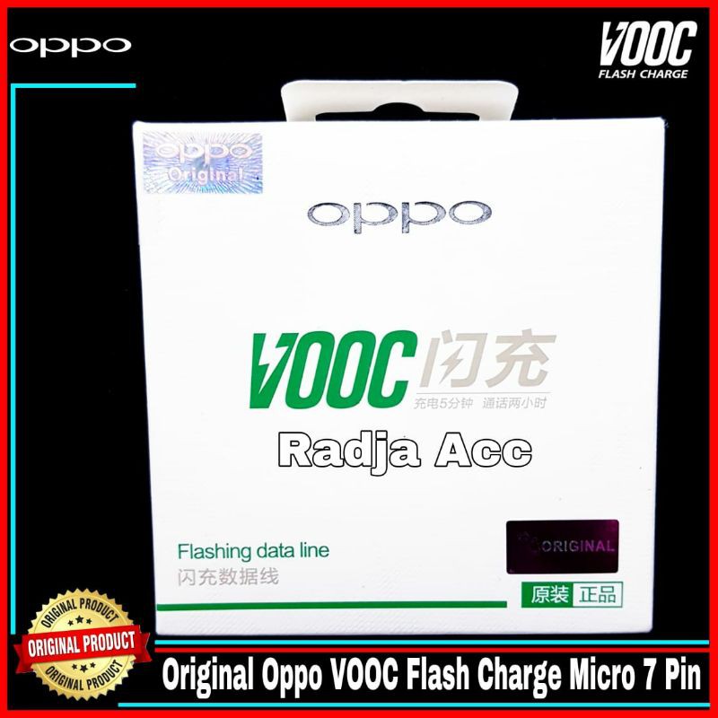 Dây Cáp Sạc 100% Vooc Micro Usb Cho Oppo R7 Plus F1plus F3 Plus Find 7 R5