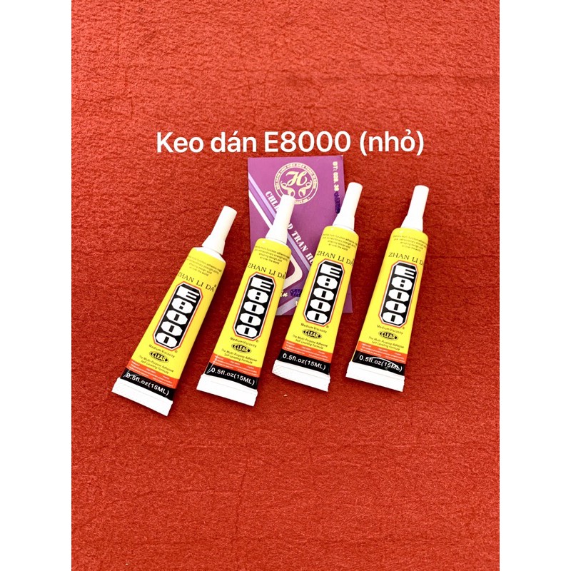 keo dán điện thoại E8000 15ml (loại nhỏ) : dán khung sườn, dán nắp lưng, dán màn hình...