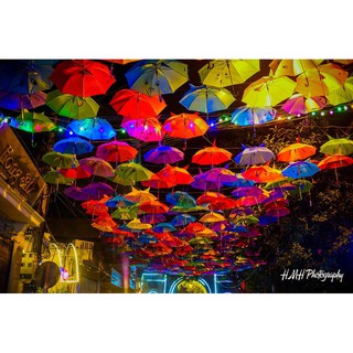 Ô DÙ MÀU SẮC - Ô DÙ TRANG TRí