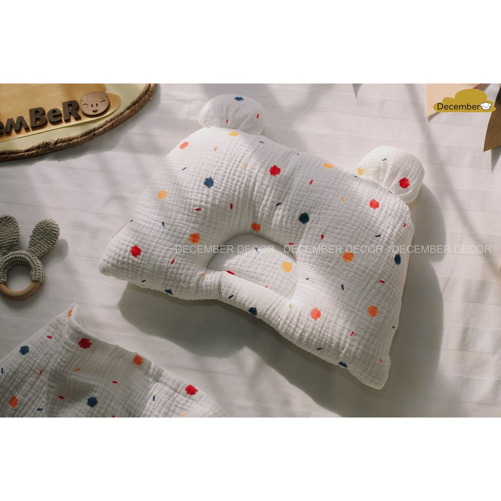 GỐI XÔ HÀN QUỐC CHO BÉ HOẠ TIẾT VẨY SƠN