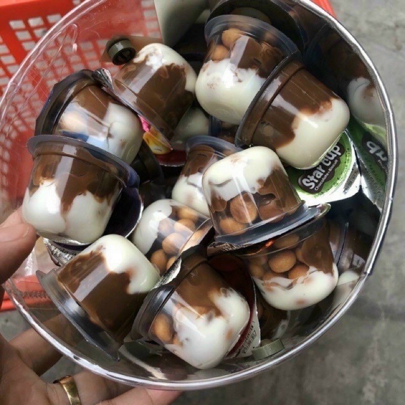 HỦ 100 Bánh Quy socola viên Star Cup Thái Lan 780gr