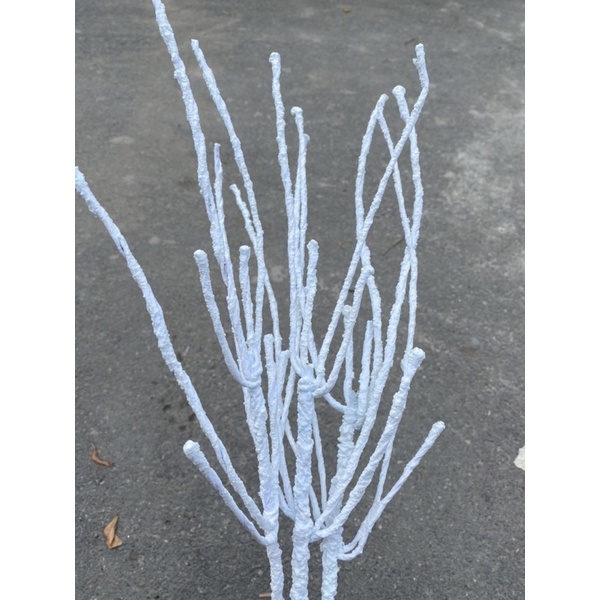 Cành tuyết trắng,cành xốp dẻo cắm điểm hoa tươi,hoa handmade,phụ kiện cắm hoa bó hoa