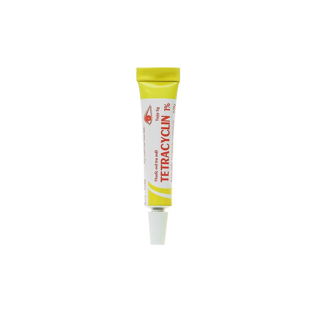 10 tuýp Mỡ Tra Mắt Tetracyclin