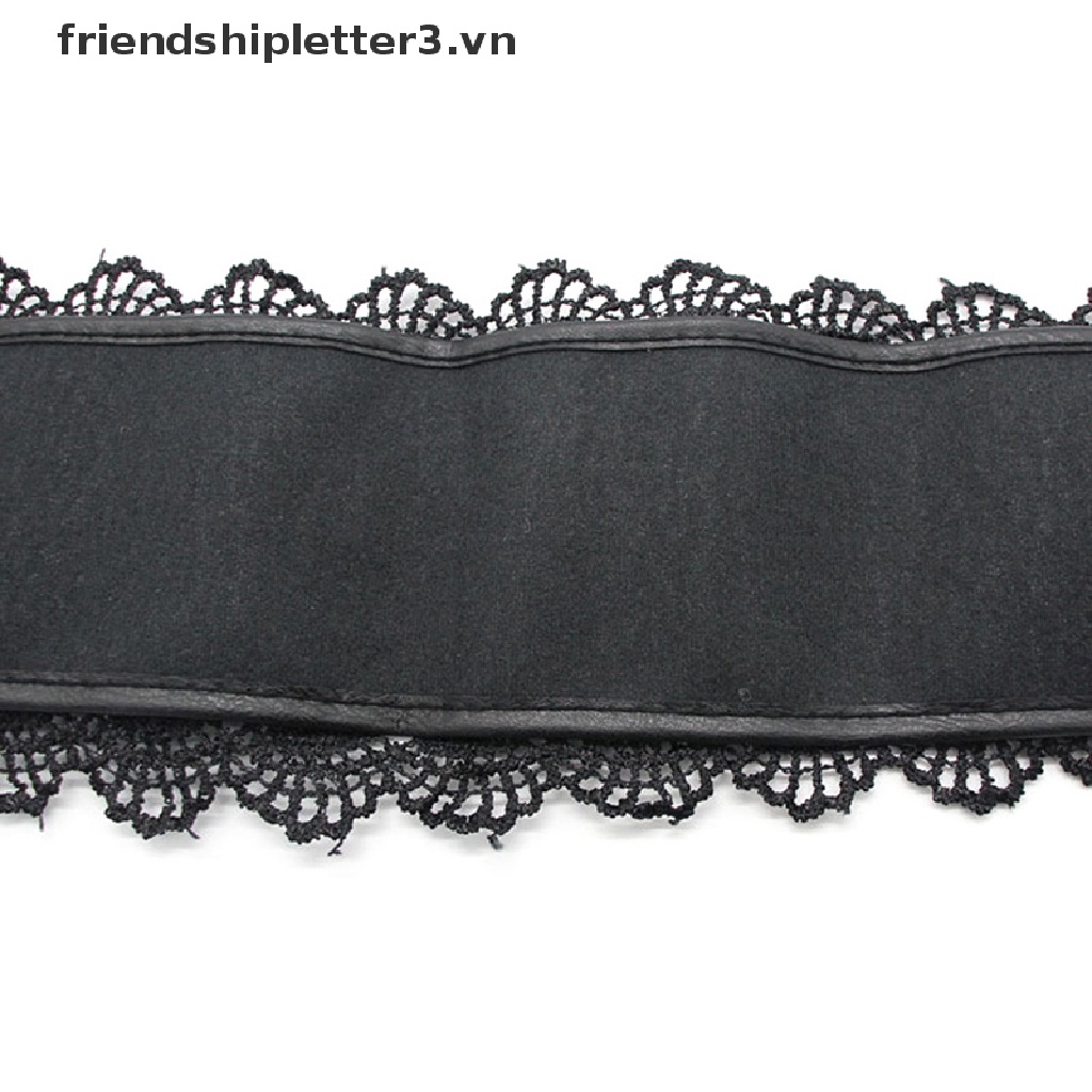 Thắt Lưng Bản Rộng Phối Ren Đính Nơ Thời Trang Cho Nữ