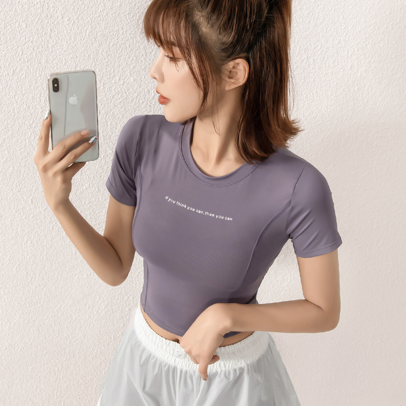 Áo thun tập thể thao/gym/yoga thoải mái cao cấp cho nữ