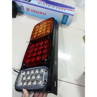 1 đôi đèn hậu sd to xe tải 24v