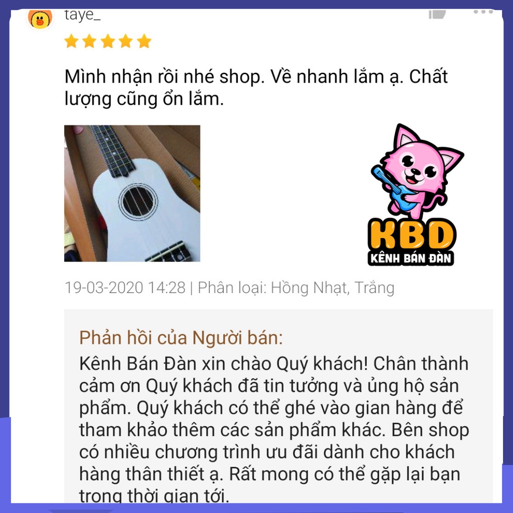 GỖ KHÔNG PHẢI NHỰA]KHÔNG NGỨA TAY] Đàn ukulele soprano tặng kèm pick gãy