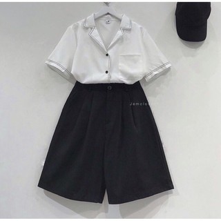 Quần đùi kaki thụng trơn LC_freesize