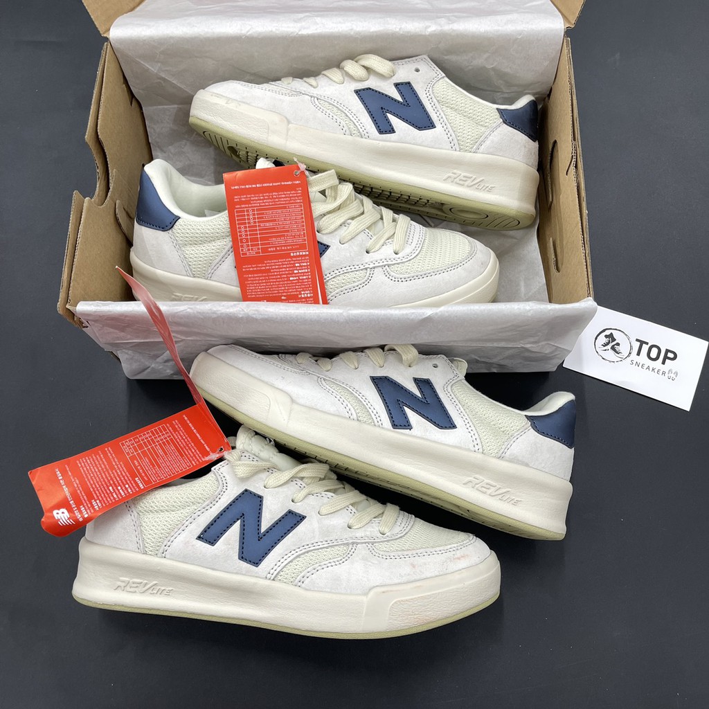 Giày Sneaker NB Crt 300 Logo Tím Than Giày Thể Thao Nam Nữ Thấp Cổ Full Phụ Kiện