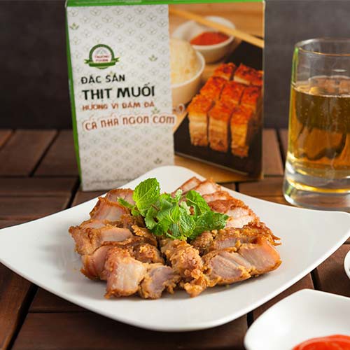 COMBO 5 hộp thịt muối Trường Foods