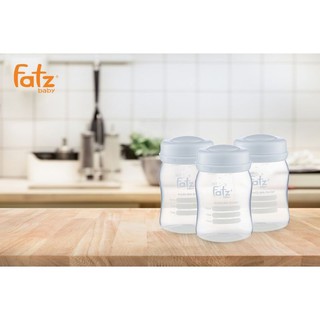 Bộ 3 bình trữ sữa cổ rộng 150ml Fatz Baby thương hiệu Hàn Quốc