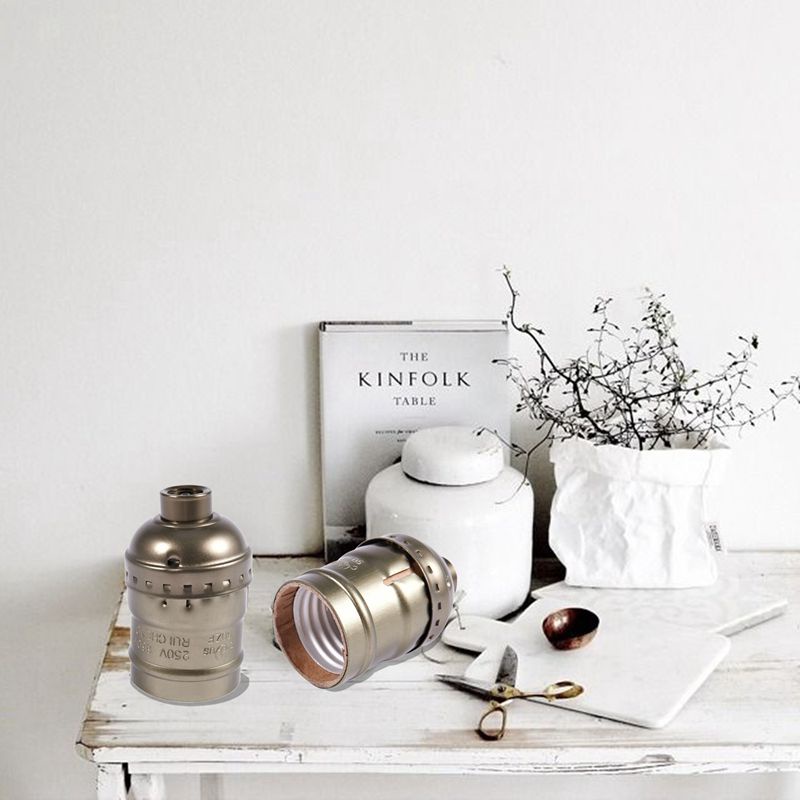 Chuôi Đèn E27 Kiểu Cổ Điển Không Dây Có Công Tắc Tiện Dụng