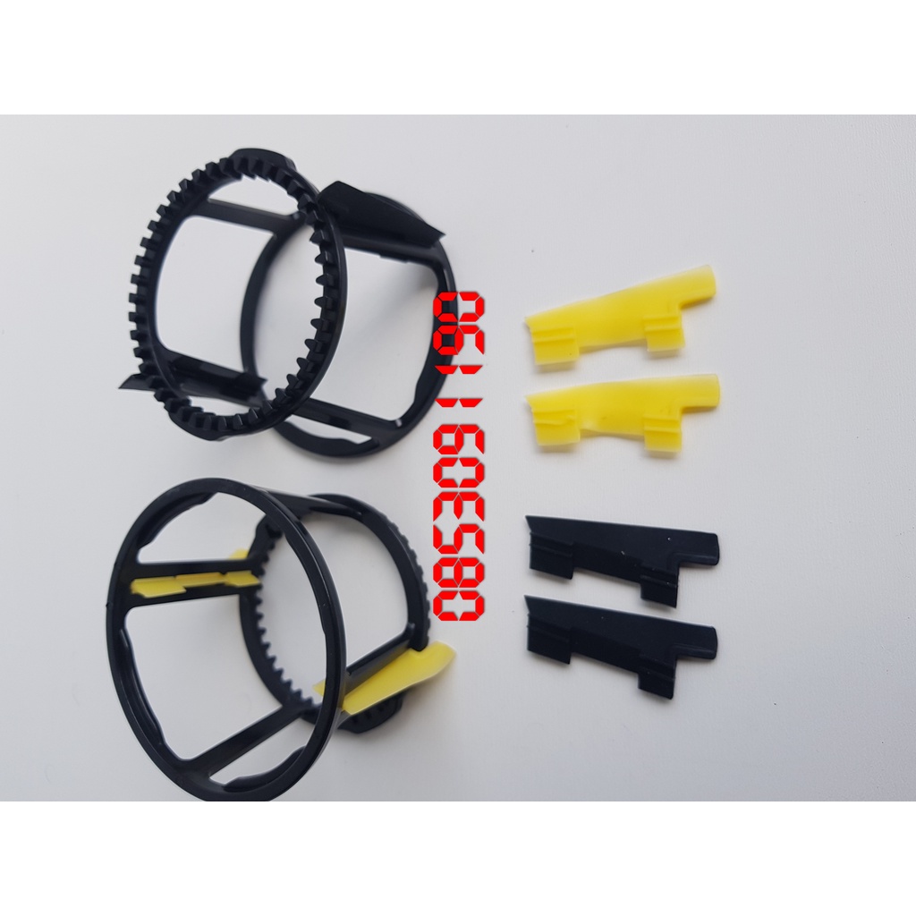 Phụ kiện khung kèm 2 gioăng cao su gạt nước lắp lưới máy ép chậm SAVTM JE07/31/35