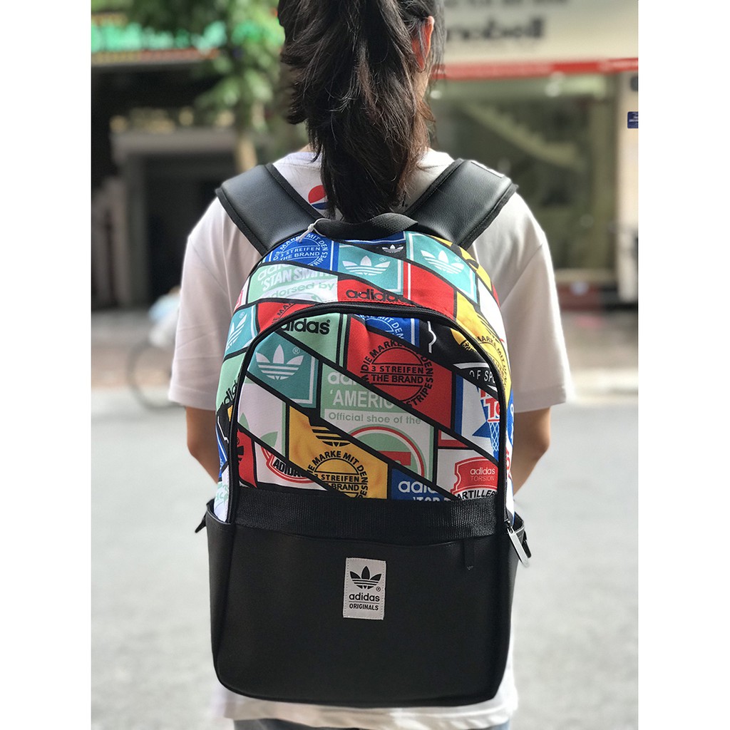 [NGHIỆN TÚI GIÁ GỐC + VIDEO THẬT] Balo Adidas Originals Tongue Lab Backpack - Mẫu 5 / HÀNG XUẤT DƯ XỊN 100% / GIÁ RẺ