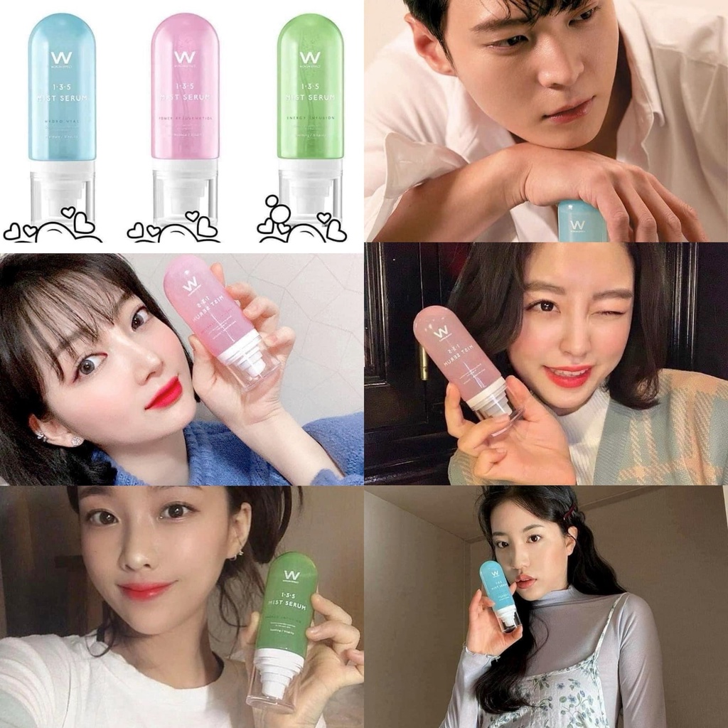 Xịt Khoáng Wonjin Effect 1-3-5 Mist Serum 80ml