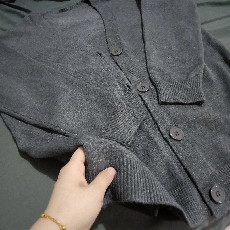 Áo cadigan len
