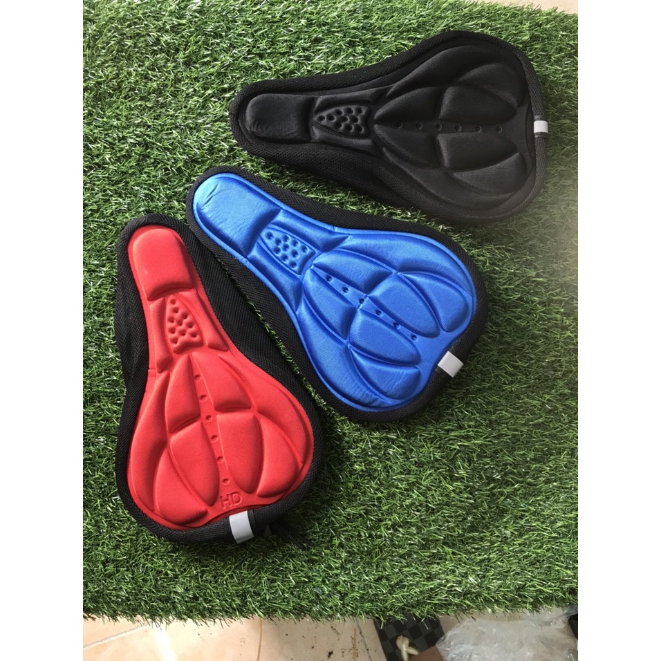 Bọc yên xe đạp thể thao 3D , yên xe đạp siêu êm bọc yên xe đạp đệm mút