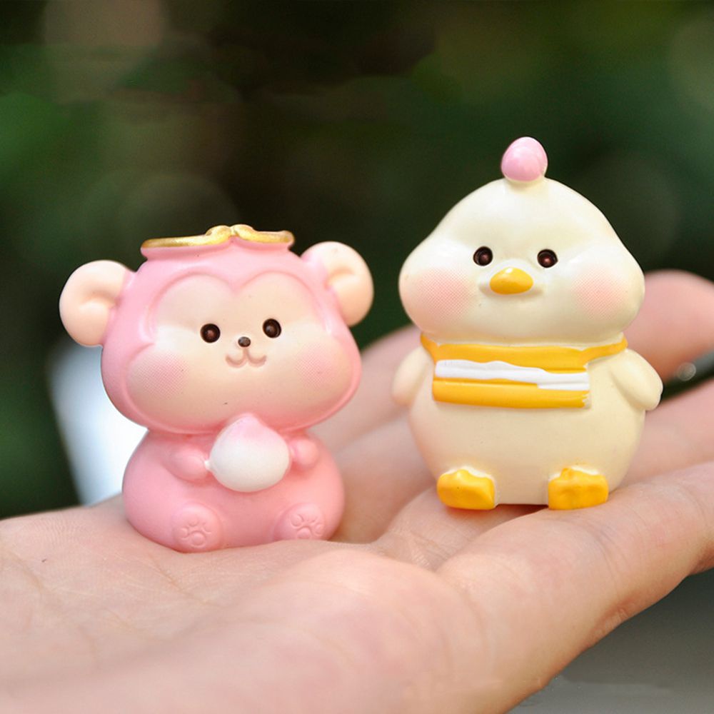 Mô Hình Chú Chuột/Thỏ Hoàng Đạo Mini Dễ Thương Dùng Trang Trí Sân Vườn DIY|Thủ Công Rồng Trang Trí
