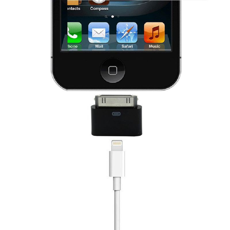 Đầu chuyển đổi 8pin 30pin thích hợp cho iPhone 4 4S iPad 2 3 iPod Touch 4