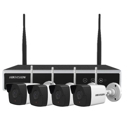 Trọn bộ 4 camera ip wifi không dây hikvision NK42W0 chính hãng Full HD 1080p- Bảo hành 2 năm