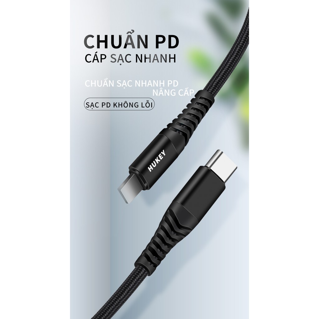 Cáp sạc nhanh PD siêu bền , siêu chắc cho điện thoại Samsung, Huawei, Oppo Iphone