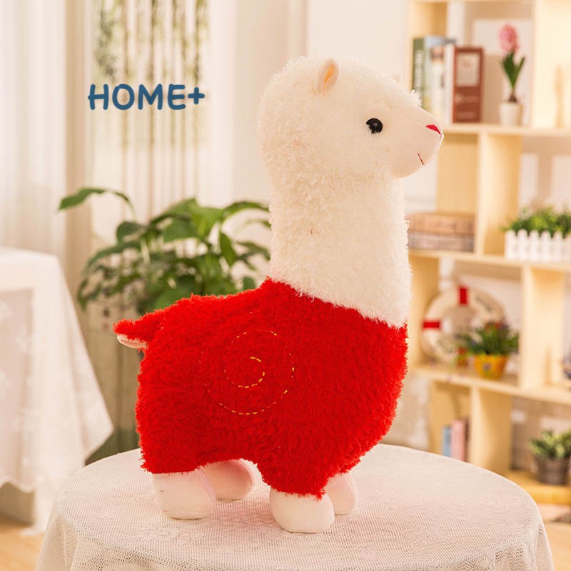 VN Thú Nhồi Bông Hình Lạc Đà Alpaca Đáng Yêu