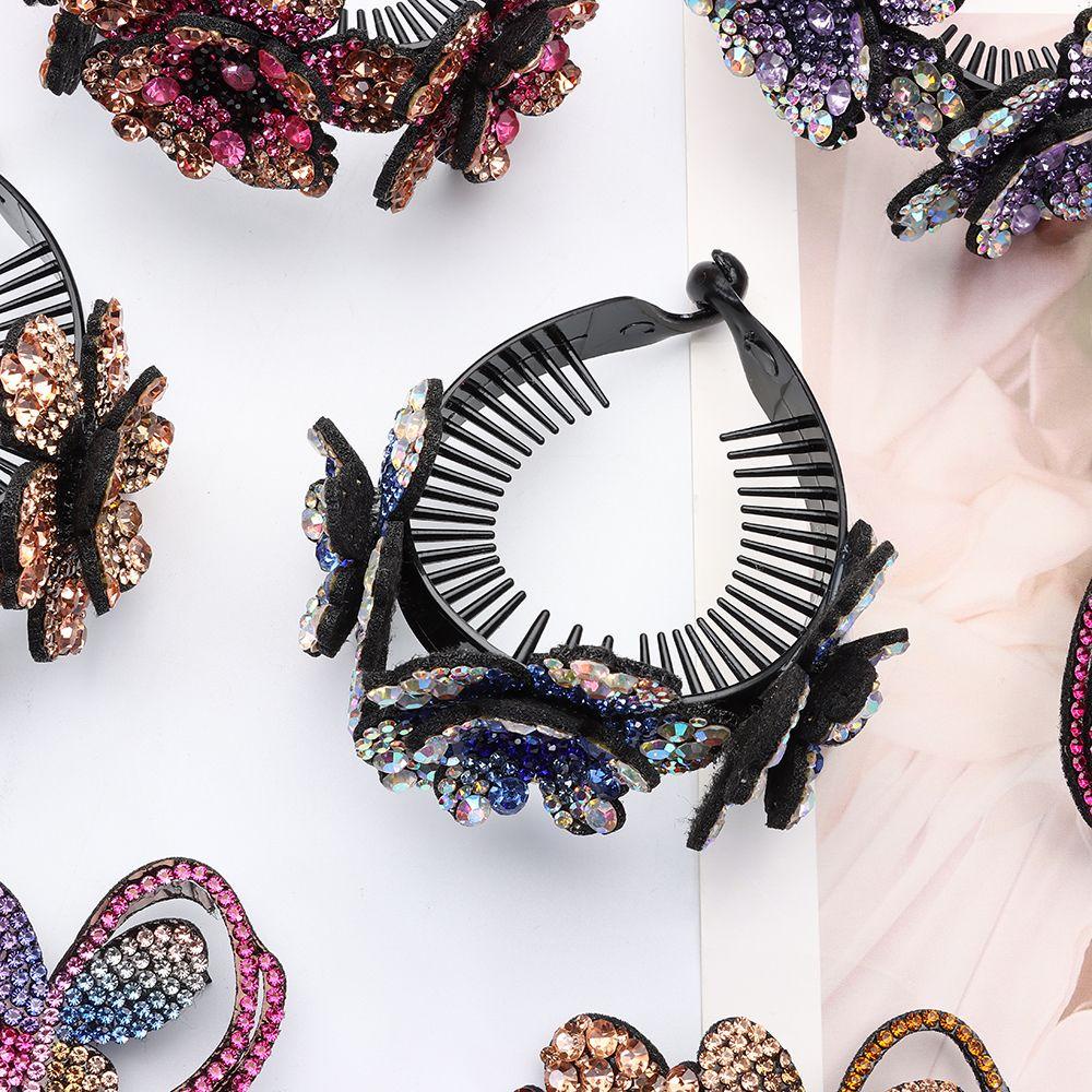 Bộ 2 Miếng Dán Mềm Mại Cho Vùng Da Quanh Mắt|Kẹp Tóc Đuôi Ngựa Trang Trí Hoa Và Tổ Chim