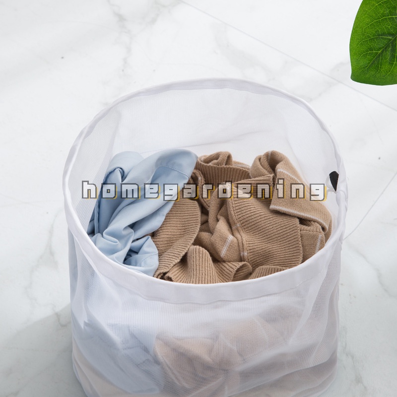 Túi Lưới Giặt Đồ Lót / Vớ Sức Chứa Lớn Có Dây Rút Tiện Dụng