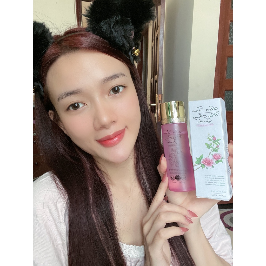 Toner Hoa Hồng Mộc Hương Garden Thanh Mộc Hương 120ML, Cấp Ẩm, Kiềm Dầu, Se Khít Lỗ Chân Lông