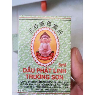 DẦU PHẬT LINH TRƯỜNG SƠN 5 mL