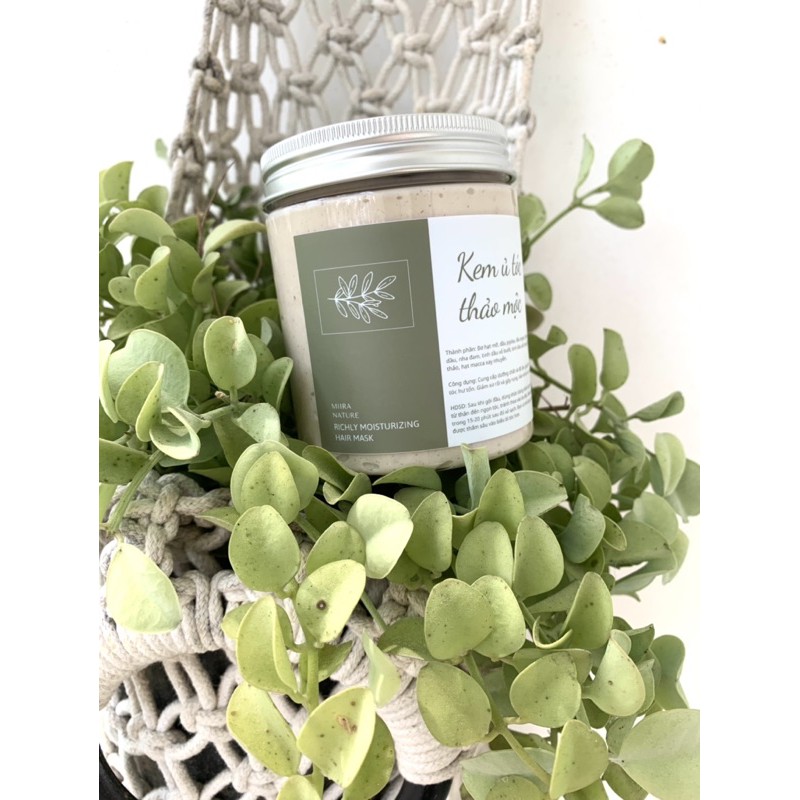Kem ủ tóc Thảo mộc và Hạt Macca - Richly Moisturizing Hair Mask | BigBuy360 - bigbuy360.vn
