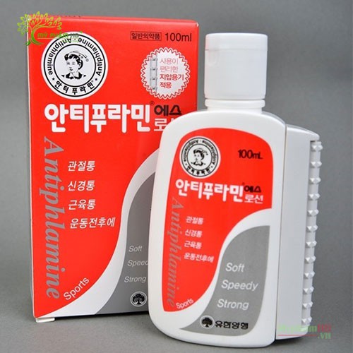 ️⚽Dầu nóng Hàn Quốc có thanh lăn Antiphlamine Sports 100ml️⚽