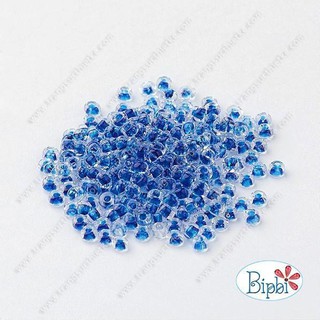 Hạt cườm Tiệp Preciosa màu xanh biển đậm dòng inside color