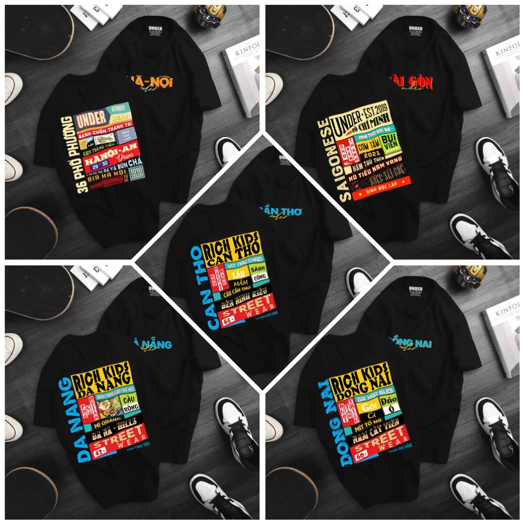 Áo Thun Rich Kids 63 Tỉnh Thành Việt Nam Inbox Shop Để InTheo Yêu Cầu