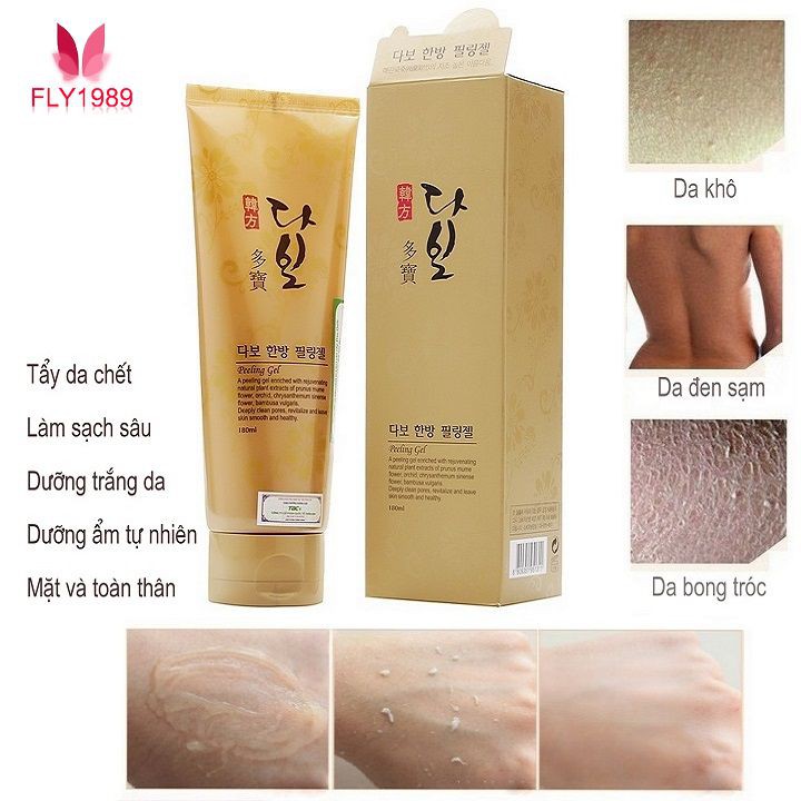 Tẩy Da Chết Dưỡng ẩm trắng Da Hàn Quốc DABO  FELLING GEL 180ml