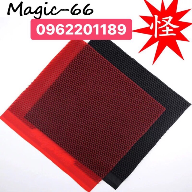 Mặt vợt bóng bàn gai Magic 66