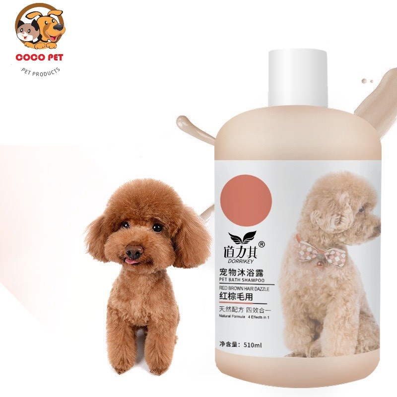 Sữa Tắm Cho Chó Mèo DORRIKEY 510ml Hương Thơm Tự Nhiên, Ngăn Ngừa Vi Khuẩn Và Dưỡng Ẩm